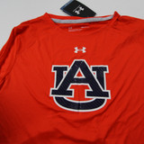 Auburn Tigers Under Armour Long Sleeve Shirt Women's Orange New with Tags S TOPS-144765