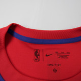 Philadelphia 76ers Nike NBA Authentics Dri-Fit Short Sleeve Shirt Men's New Blue-TOPS-144924
