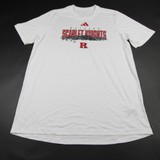 Rutgers Scarlet Knights adidas Short Sleeve Shirt Men's New without Tags LT TOPS-145048