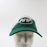 New York Jets New Era 39thirty Fitted Hat Men's White Used Multiple Sizes HATS-013469
