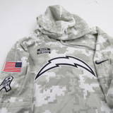 Los Angeles Chargers Nike NFL On Field Sweatshirt Men's Used Light Gray/Camouflage 4XL-TOPS-145346
