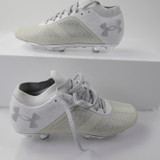 Under Armour Soccer Cleat Men's White New without Box 5.5 CLEA-013504