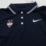 UConn Huskies Nike Dri-Fit Polo Women's Navy New with Tags Multiple Sizes TOPS-145431
