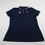 UConn Huskies Nike Dri-Fit Polo Women's Navy New with Tags Multiple Sizes TOPS-145431