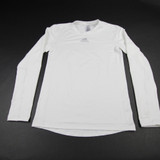 adidas Long Sleeve Shirt Men's White Used-TOPS-145627