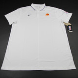 Phoenix Suns Nike NBA Authentics Polo Men's White New XLT-TOPS-145179
