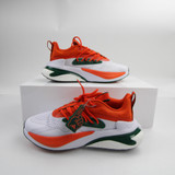Miami Hurricanes adidas Alphaboost Running & Jogging Shoes Men's New Orange/White-SHOE-018369
