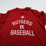 Rutgers Scarlet Knights adidas Aeroready Short Sleeve Shirt Multiple Sizes TOPS-145602