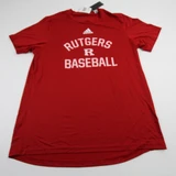 Rutgers Scarlet Knights adidas Aeroready Short Sleeve Shirt Multiple Sizes TOPS-145602