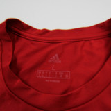 Rutgers Scarlet Knights adidas Aeroready Short Sleeve Shirt Men's Red New L-TOPS-145788