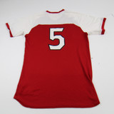 NIU Huskies adidas Practice Jersey - Soccer Men's Red/White Used-JRSY-008593