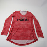 NIU Huskies adidas Practice Jersey - Volleyball Women's Red Used L JRSY-008637