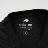 Orlando Magic Sportiqe NBA Authentics Short Sleeve Shirt Men's Used Black/Heather S-TOPS-145898