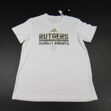 Rutgers Scarlet Knights adidas Short Sleeve Shirt Women's New with Tags S TOPS-145823