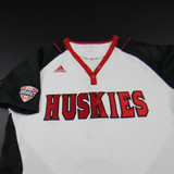 NIU Huskies adidas Game Jersey - Softball Women's White Used Multiple Sizes JRSY-008608