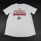 NIU Huskies adidas Short Sleeve Shirt Men's White New with Tags S TOPS-145704