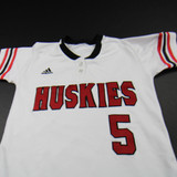 NIU Huskies adidas Game Jersey - Other Women's White Used 10-JRSY-008639