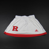Rutgers Scarlet Knights adidas Skirt Women's White Used Multiple Sizes SHOR-031792
