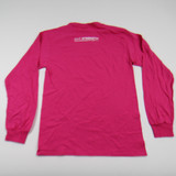 Fruit of the Loom Long Sleeve Shirt Men's Pink New without Tags S-TOPS-146205