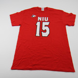 NIU Huskies Gildan Short Sleeve Shirt Men's Red New without Tags M TOPS-146312