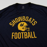 Memphis Showboats Under Armour Long Sleeve Shirt Men's Navy Used XL-TOPS-146256