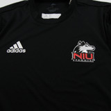NIU Huskies adidas Short Sleeve Shirt Men's Black New with Tags S TOPS-146321