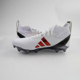 Miami Hurricanes adidas adizero Football Cleat Men's White/Orange New-CLEA-013582