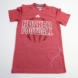 Nebraska Cornhuskers adidas Climacool Short Sleeve Shirt Men's XS TOPS-146604