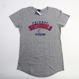 Potomac Nationals Anvil Short Sleeve Shirt Women's Gray New with Tags S TOPS-146713