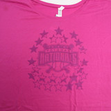 Potomac Nationals Bella Short Sleeve Shirt Women's Pink New with Tags XL TOPS-146715