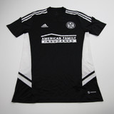 Atlanta United FC adidas Short Sleeve Shirt Men's Black/White Used S-TOPS-146522
