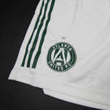 Atlanta United FC adidas Game Shorts Men's White/Green Used-SHOR-031936