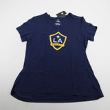 LA Galaxy Fanatics Short Sleeve Shirt Women's Navy Used XL-TOPS-146847