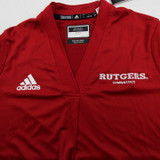 Rutgers Scarlet Knights adidas Short Sleeve Shirt Women's Red New-TOPS-146862