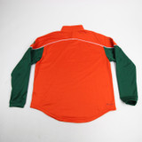Miami Hurricanes adidas Aeroready Pullover Women's Orange New without Tags MT TOPS-146879