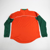Miami Hurricanes adidas Aeroready Pullover Women's Orange New without Tags MT TOPS-146879
