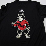 NIU Huskies adidas Short Sleeve Shirt Women's Black New XS-TOPS-146666