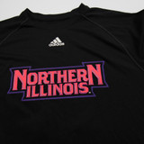 NIU Huskies adidas Short Sleeve Shirt Men's Black Used-TOPS-146624