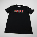 NIU Huskies adidas Short Sleeve Shirt Women's Black Used Multiple Sizes TOPS-146647