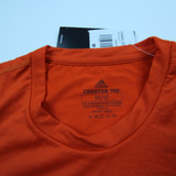 adidas Aeroready Short Sleeve Shirt Men's Orange New with Tags-TOPS-146818