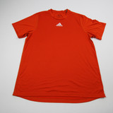 adidas Aeroready Short Sleeve Shirt Men's Orange Used-TOPS-146860