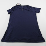 California Golden Bears Under Armour HeatGear Short Sleeve Shirt Women's New Navy/Yellow XS-TOPS-147071