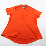 Miami Hurricanes adidas Pullover Women's Orange New with Tags Multiple Sizes TOPS-147097