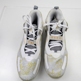 adidas D.O.N. Basketball Shoe Men's White New without Box 17 SHOE-018487
