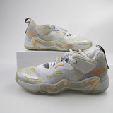 adidas D.O.N. Basketball Shoe Men's White New without Box 17 SHOE-018487