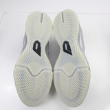 adidas Dame Basketball Shoe Men's Silver Used 17 SHOE-018497