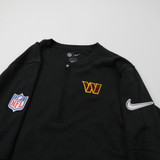 Washington Commanders Nike NFL On Field Dri-Fit Pullover Men's Black Used M-TOPS-146995