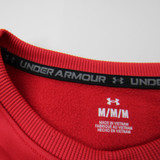Utah Utes Under Armour Sweatshirt Women's Red New with Tags M TOPS-146936