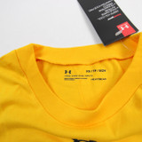 California Golden Bears Under Armour HeatGear Short Sleeve Shirt Women's New Yellow XS-TOPS-147361