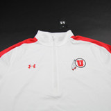 Utah Utes Under Armour Pullover Women's White New with Tags XL TOPS-146768